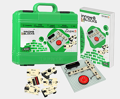 Innow8 Blocks | DIY STEM Kit with 14+ PCB Blocks | Learn Electronics & Build Unlimited Projects