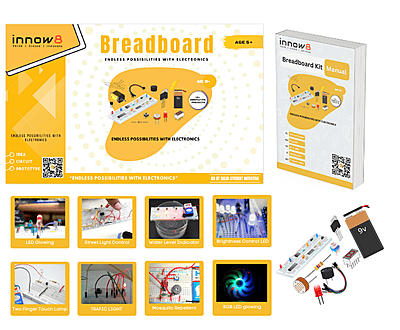 Breadboard Tinkering Kit | Make Creative Electronics Projects  | Age 9+