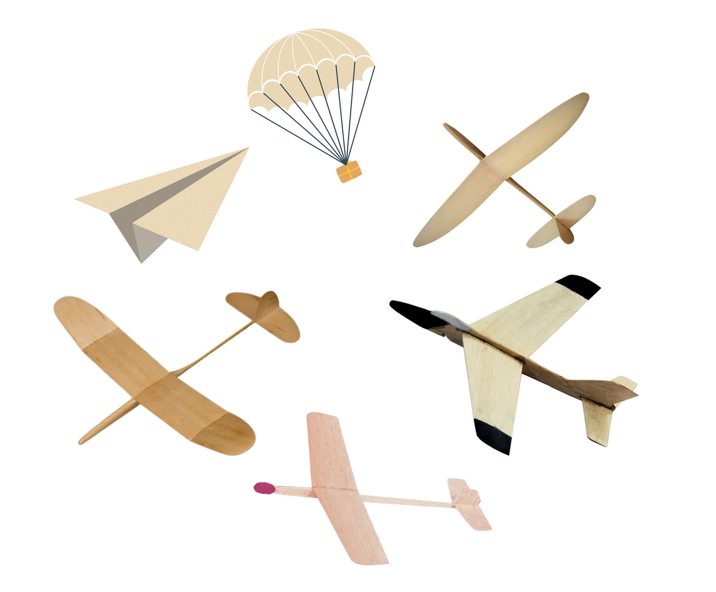 Aeromodelling Glider DIY Kit