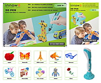 3D Pen Kit with 10 Creative Stancils: Unleash Your Imagination