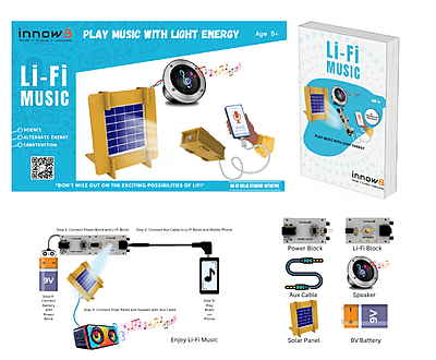 Li-Fi Music | Transmit Music Over The Light | Age 5+
