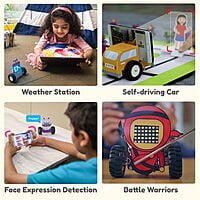 Quarky Ultimate Kit | Advanced AI Robot Toy Kit for 7+ Year Kids with Mechanical Construction & Model Making | Learn Robotics with 50+ Interesting AI & ML Projects