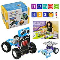 Quarky Ultimate Kit | Advanced AI Robot Toy Kit for 7+ Year Kids with Mechanical Construction & Model Making | Learn Robotics with 50+ Interesting AI & ML Projects