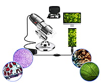 BioTech Explorer Kit Unveil The Wonders of Life Sciences The Digital Microscope Learning Kit Easy-to-use, Connect & Play