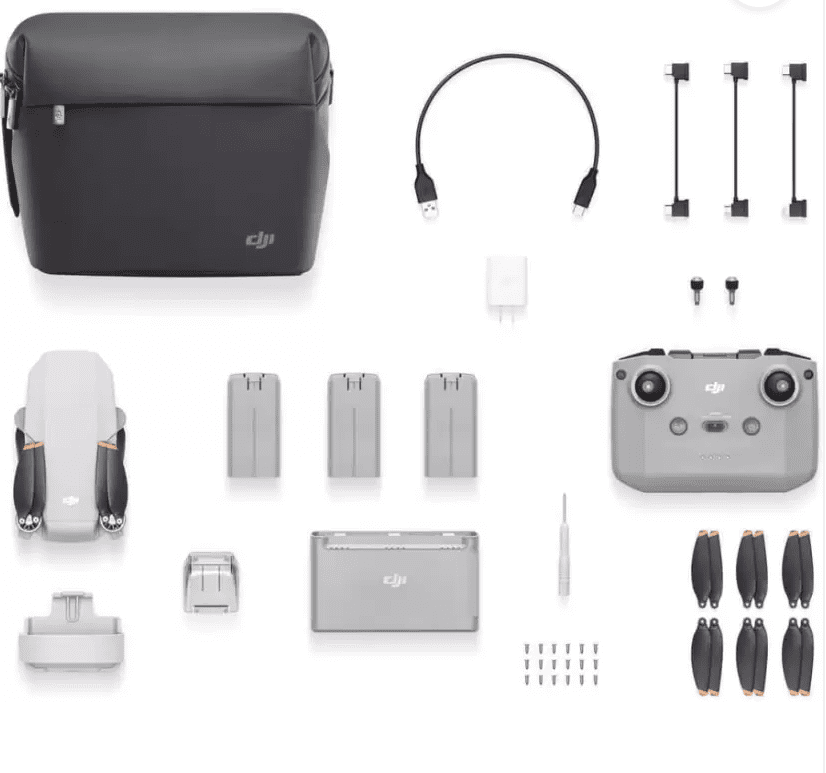 DJI Mavic Mini 2 Fly More Combo – Drone, 4K Video Camera 
