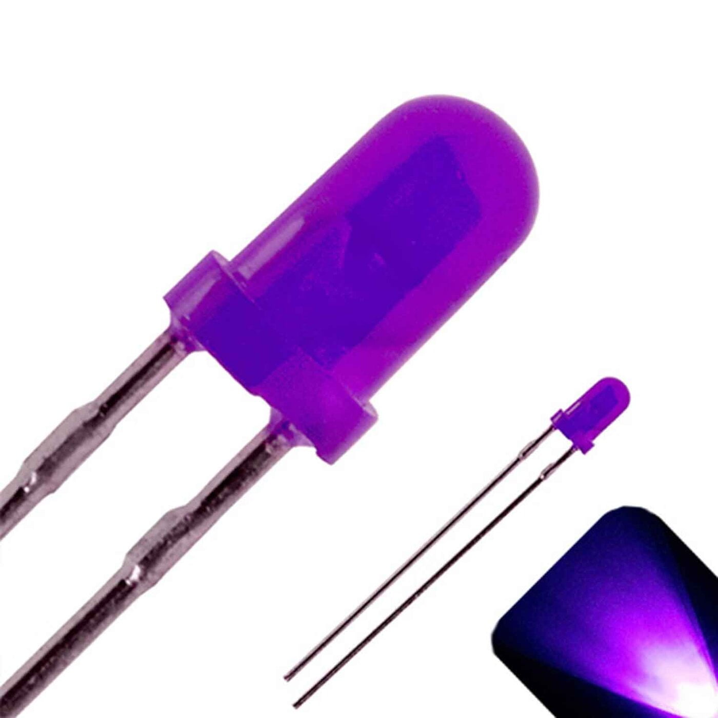 Violet Bio Led LEDs Violet (Pack of 10)