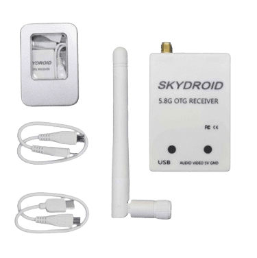 Skydroid 5.8G UVC OTG Android Audio and Video Receiver For FPV Drone